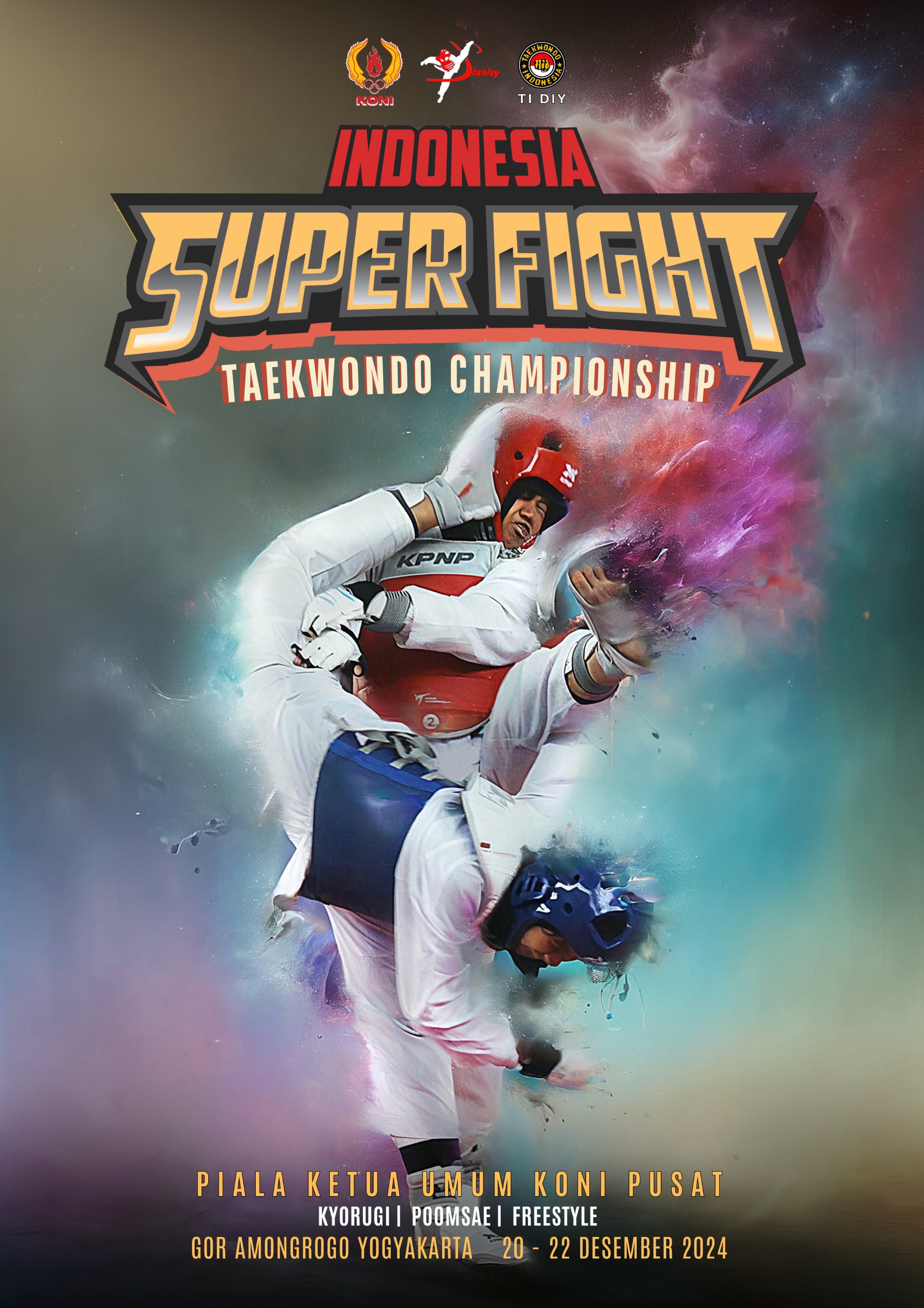 Kejuaraan Indonesia Super Fight Taekwondo Championship 2 Tahun 2024 Stanley Sport ti-atc.com